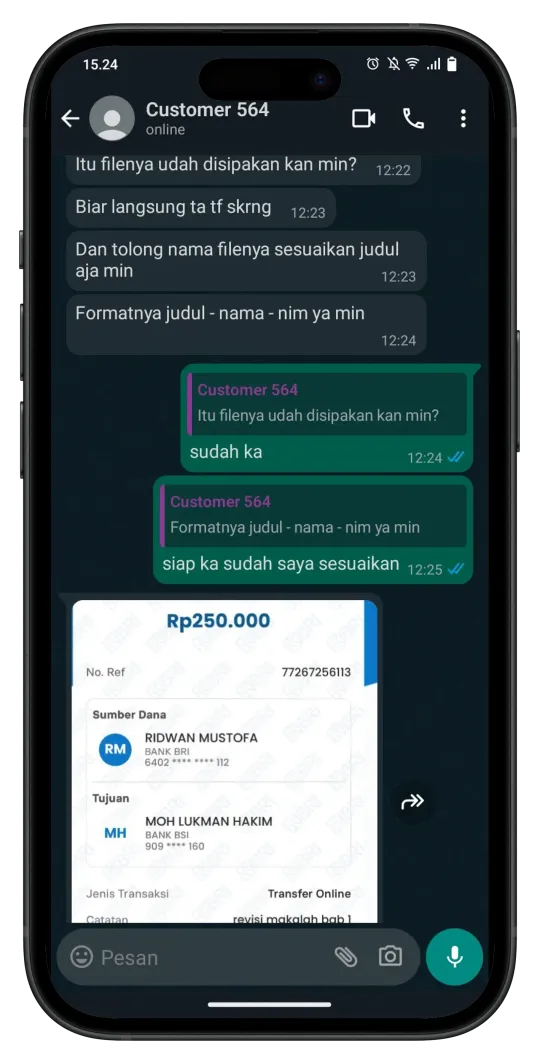Testimoni Chat