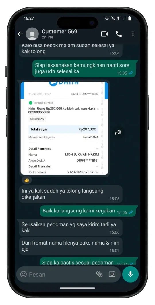 Testimoni Chat
